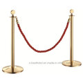 Hotel and Bank Lobby Stainless Steel Crowd Railing Stand